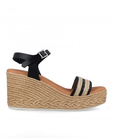 Jute and leather espadrilles Catchalot 5462