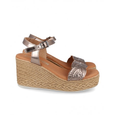 Catchalot jute effect wedge sandal 5461