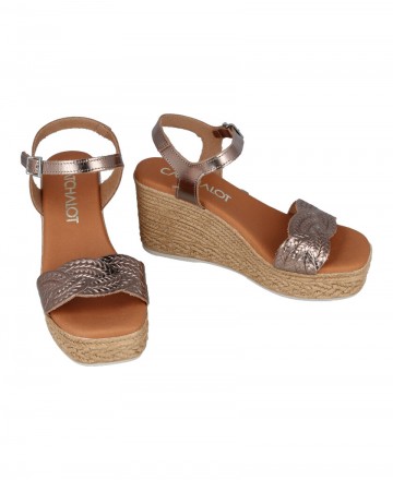 Catchalot jute effect wedge sandal 5461