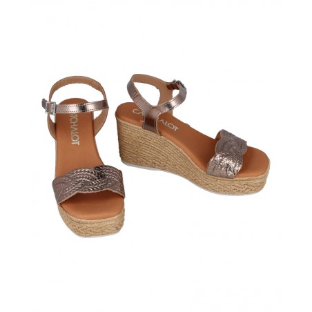 Catchalot jute effect wedge sandal 5461