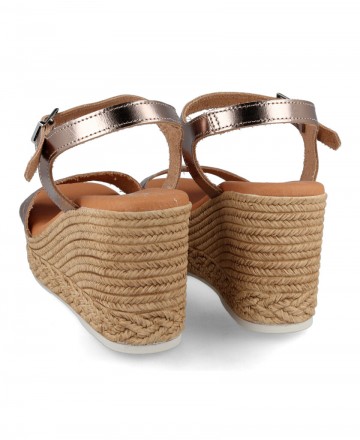 Catchalot jute effect wedge sandal 5461