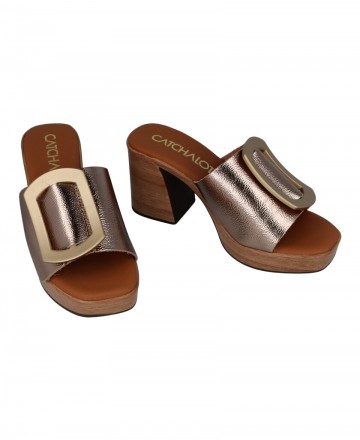 Metallic spade sandal Catchalot 5394