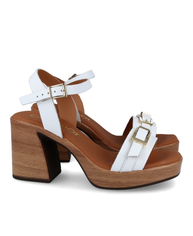 Leather sandals woman Catchalot 5397
