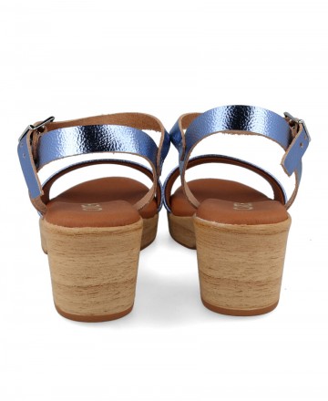 Catchalot 5376 metallic strappy sandals
