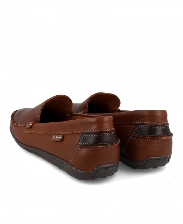 Dj Santa 1860 men's brown moccasins