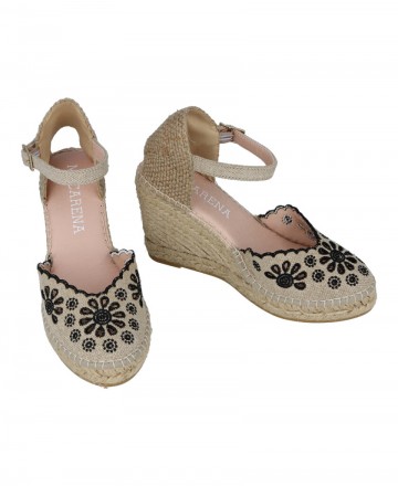 Macarena Carla 39 medium wedge espadrilles