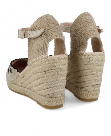 Macarena Carla 39 medium wedge espadrilles