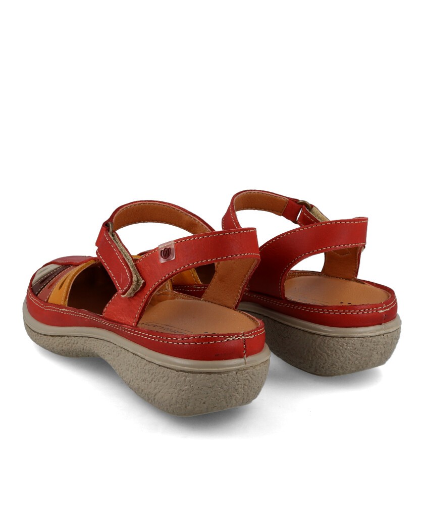 Multicolor closed sandal Luisetti LA11977BI