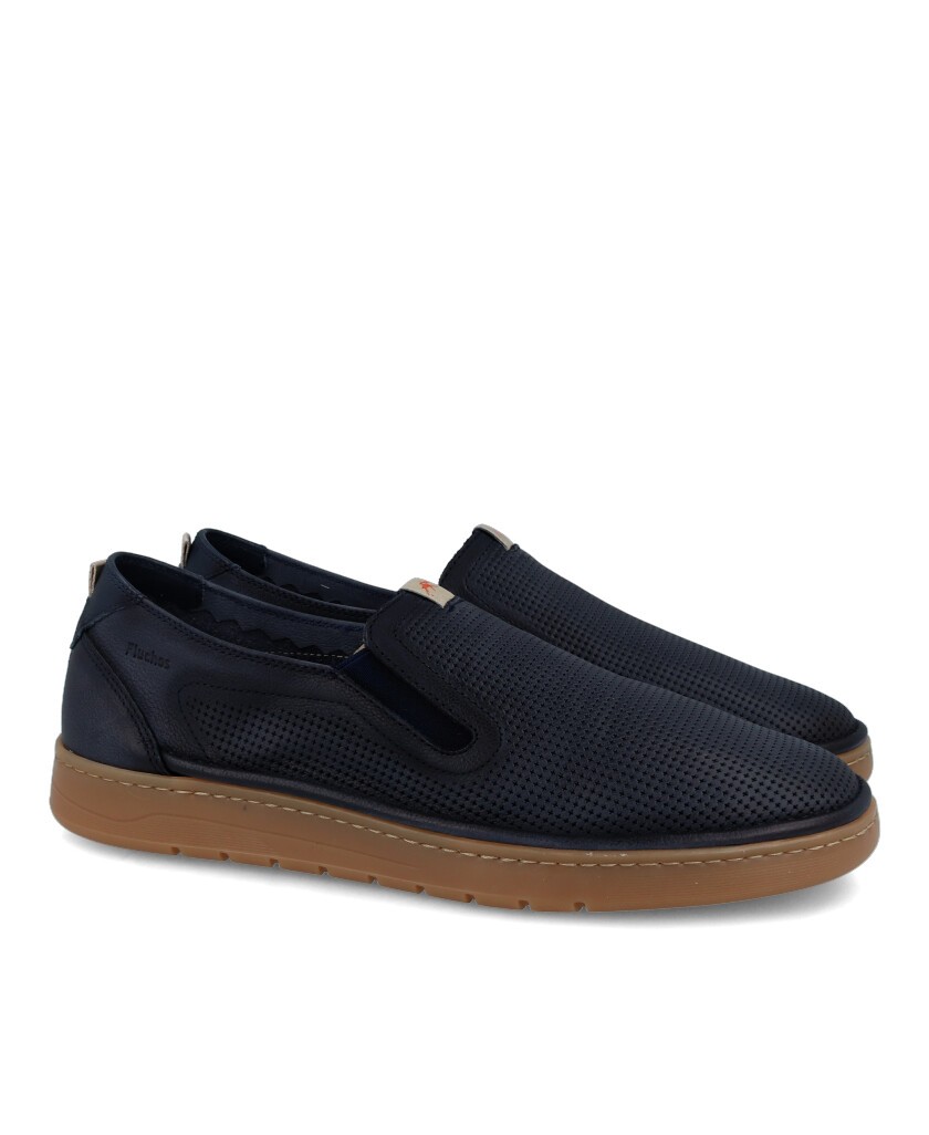 Blue casual moccasin Fluchos F1946