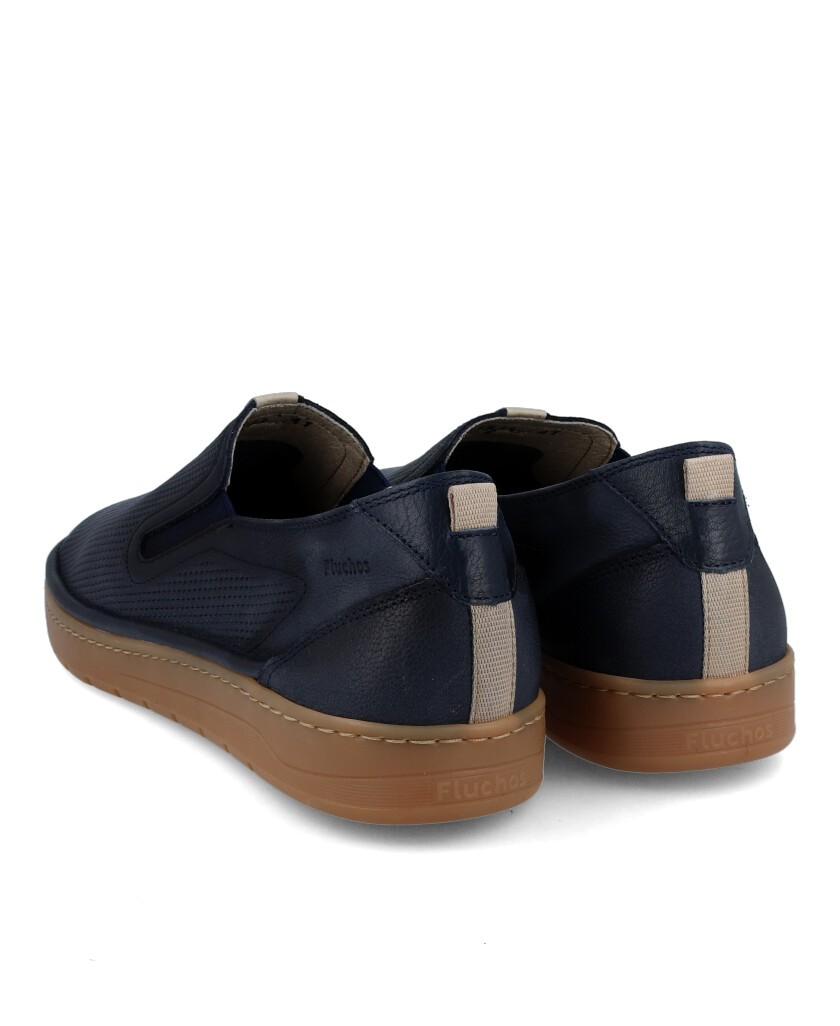 Blue casual moccasin Fluchos F1946