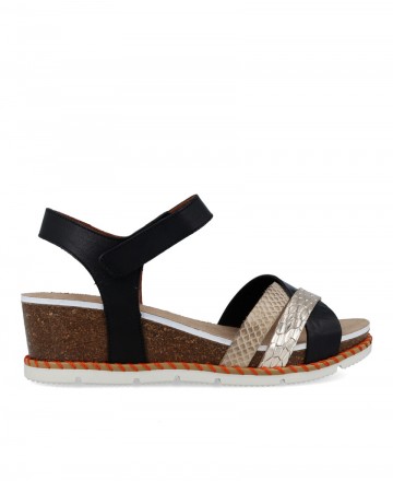 Comfortable wedge sandals Dorking D9320