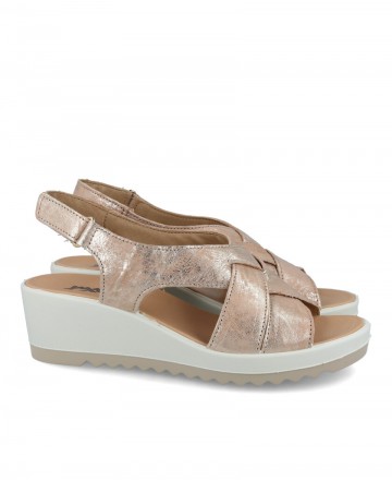 Imac 557540 women's metallic sandal