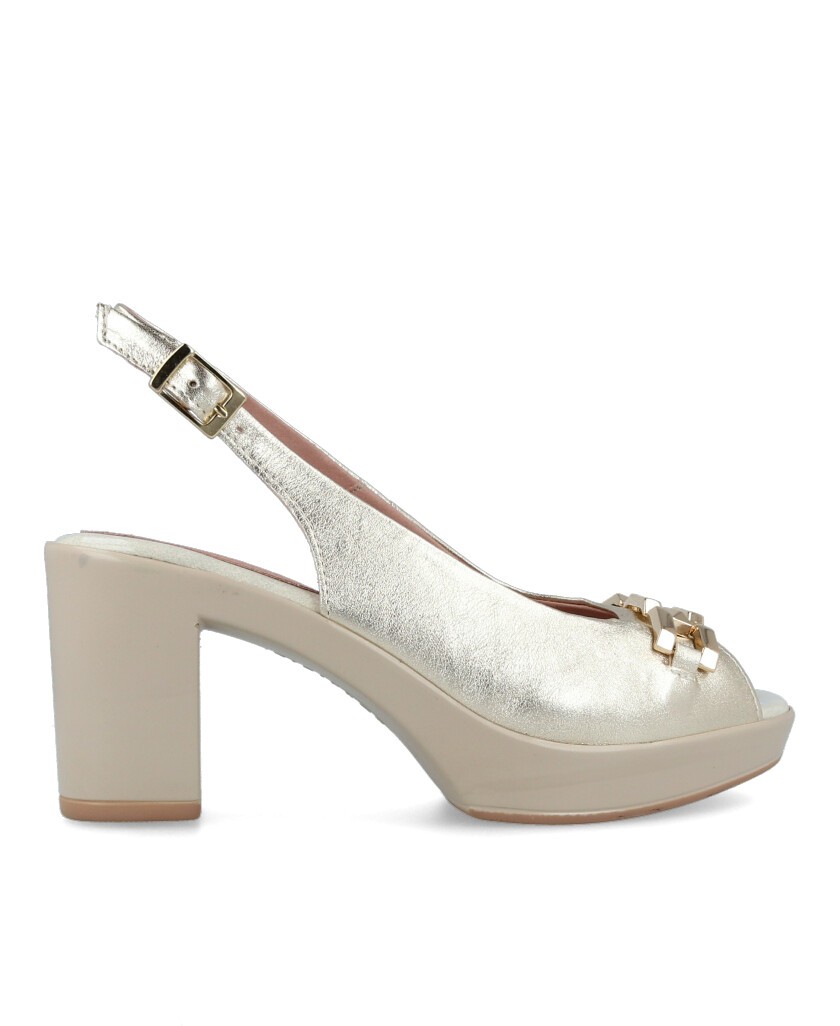 Zapatos de tacón Peep toes Pitillos 2813