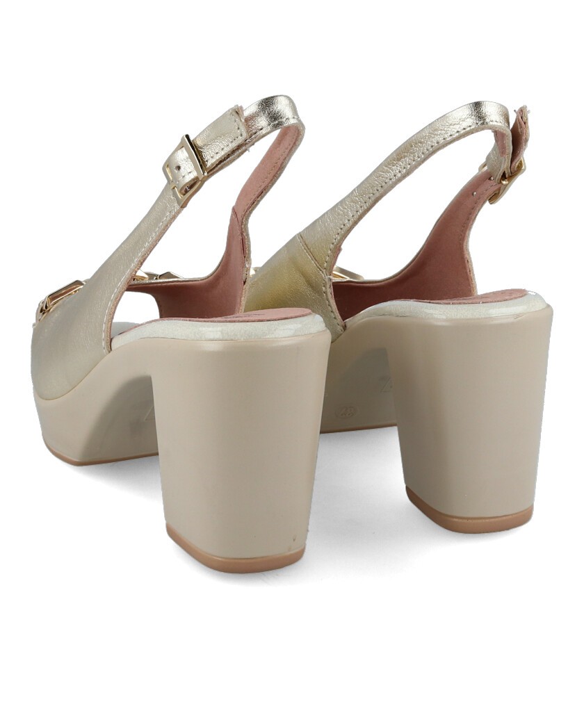 Zapatos de tacón Peep toes Pitillos 2813