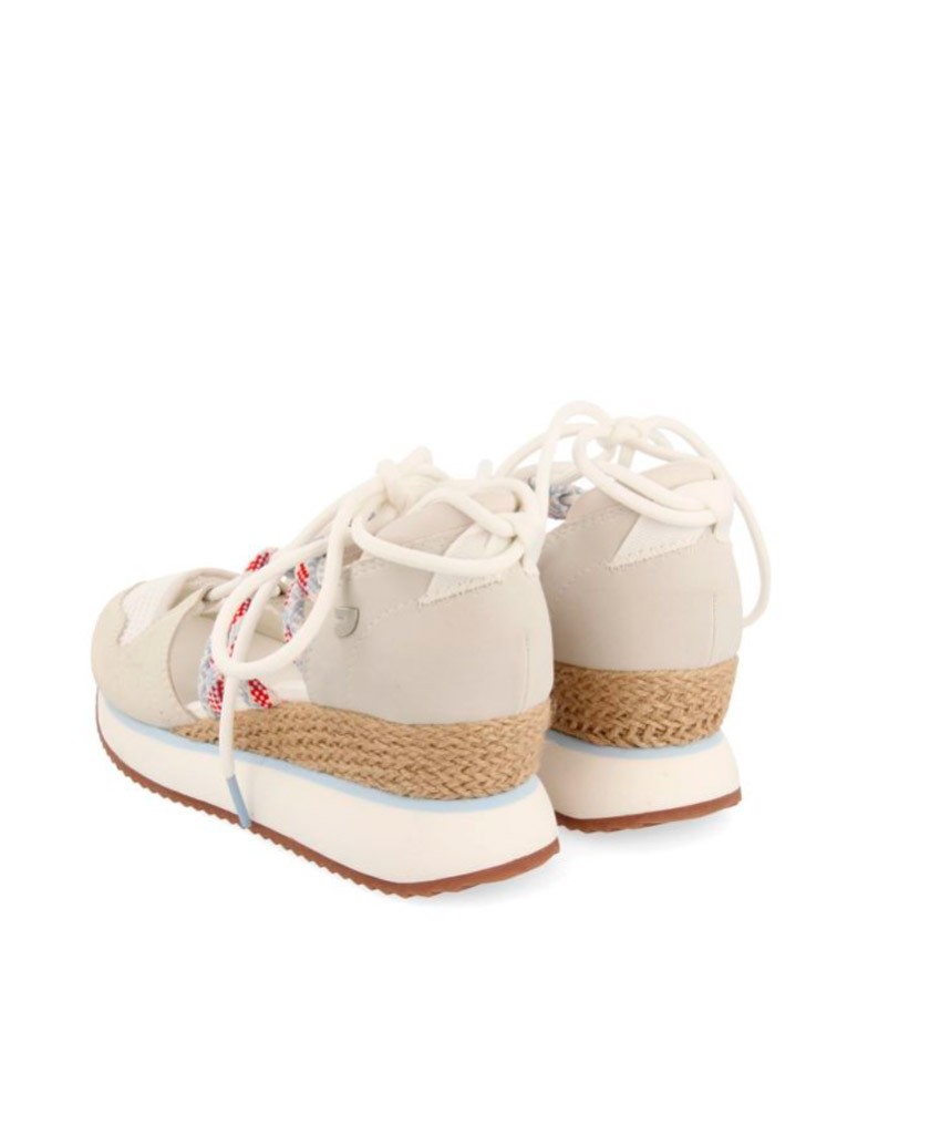 Sneakers mujer con cuña de yute Gioseppo 71090-P
