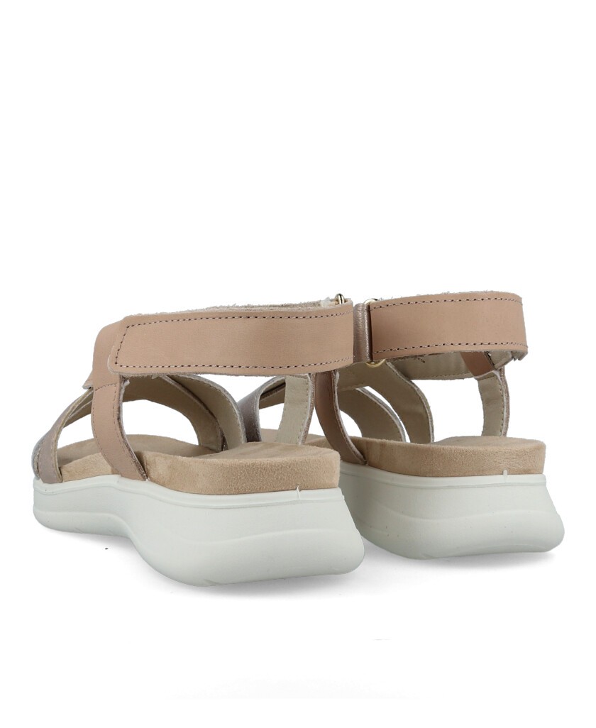 Sandalia cuña baña de mujer Imac 558030