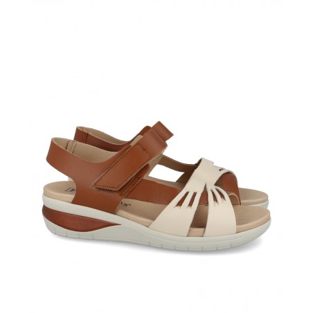Pitillos 2803 low wedge sandals
