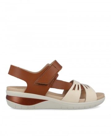 Pitillos 2803 low wedge sandals