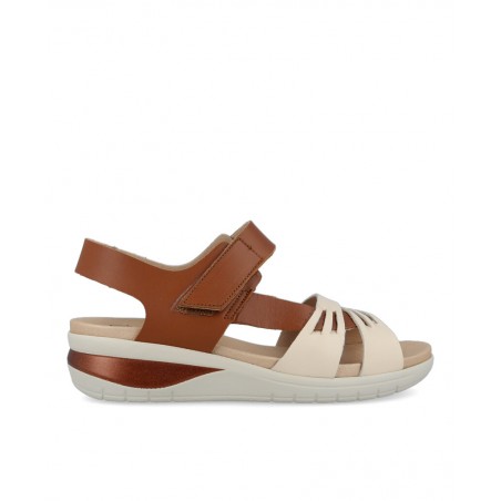 Pitillos 2803 low wedge sandals