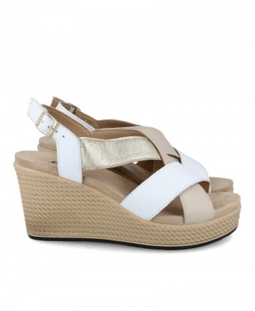 Women's mid wedge sandal Imac 559080