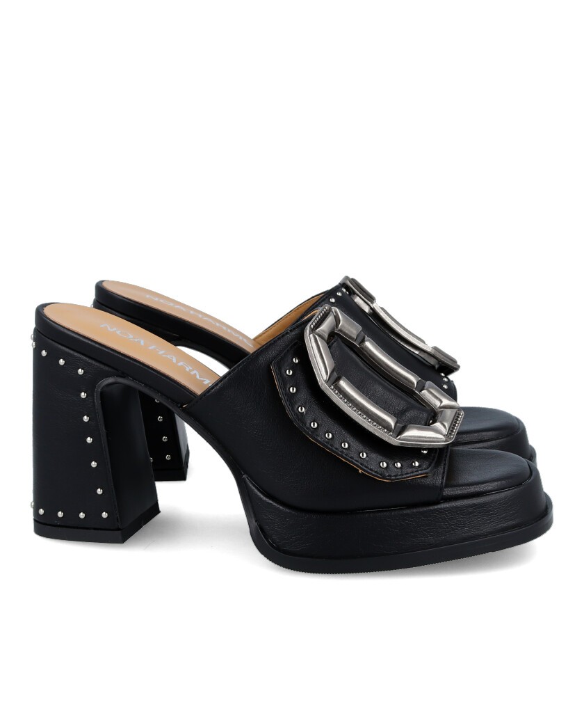 Leather clog Noa Harmon 9674