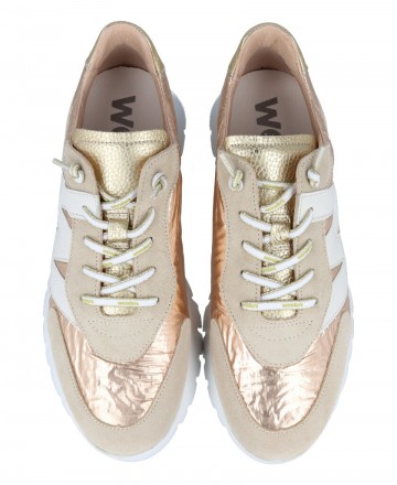 Wonders metallic casual sneaker A2464