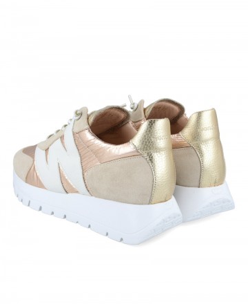 Wonders metallic casual sneaker A2464