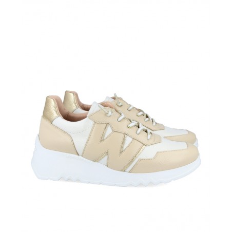 Wonders Kyoto casual leather sneaker E6741