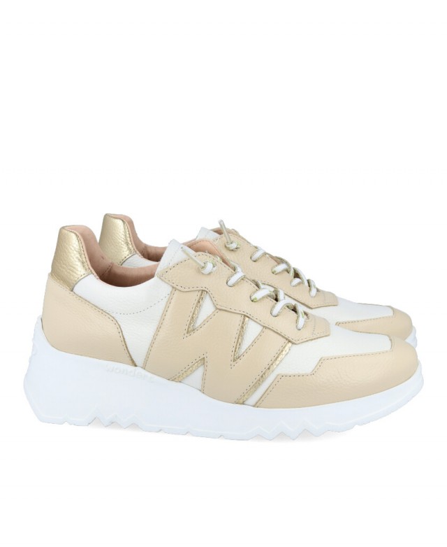 Wonders Kyoto casual leather sneaker E6741
