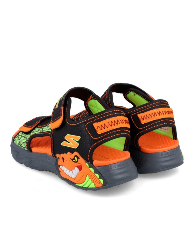 Skechers Creature splash sandal for children in black color