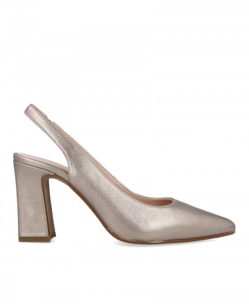 Barminton 12023 metallic high heel