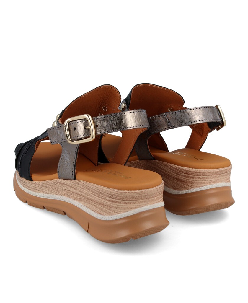 Sandalias con plataforma Paula Urban 24-17