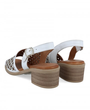 Comfortable leather sandal W&F 21-216