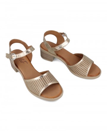 Metallic sandal W&F 21-221