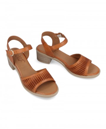 Sandalias tacón madera W&F 21-221