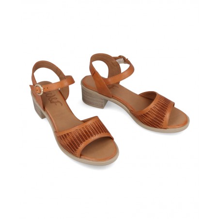 W&F 21-221 sandals with wooden heel