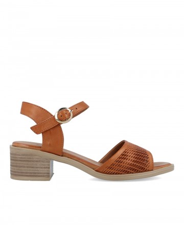 Sandalias tacón madera W&F 21-221