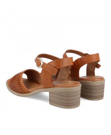 Sandalias tacón madera W&F 21-221