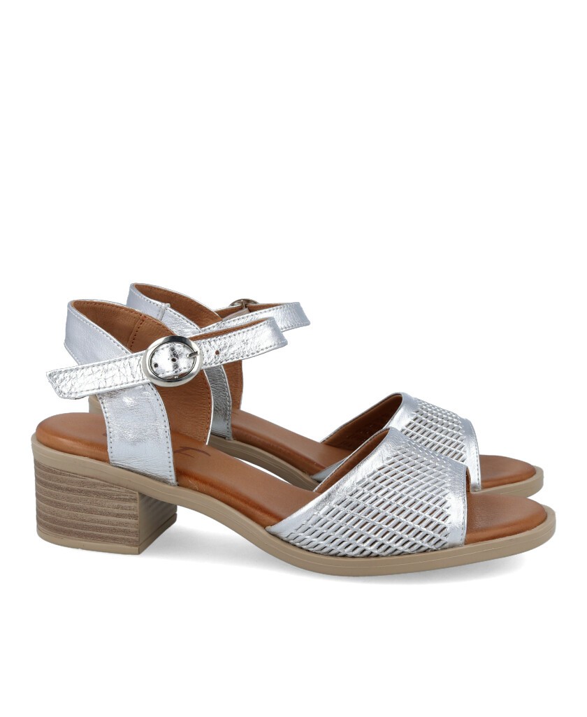 Silver sandals W&F 21-221