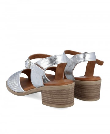 Silver sandals W&F 21-221