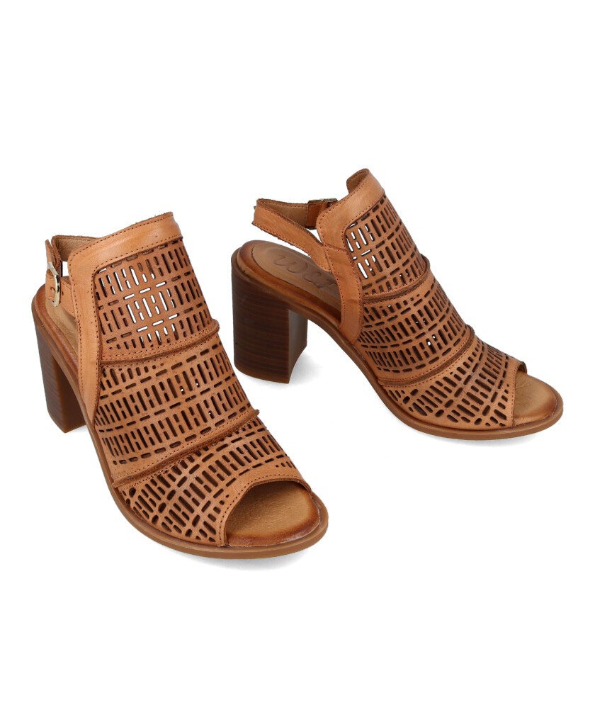 High heel sandals W&F 21-254