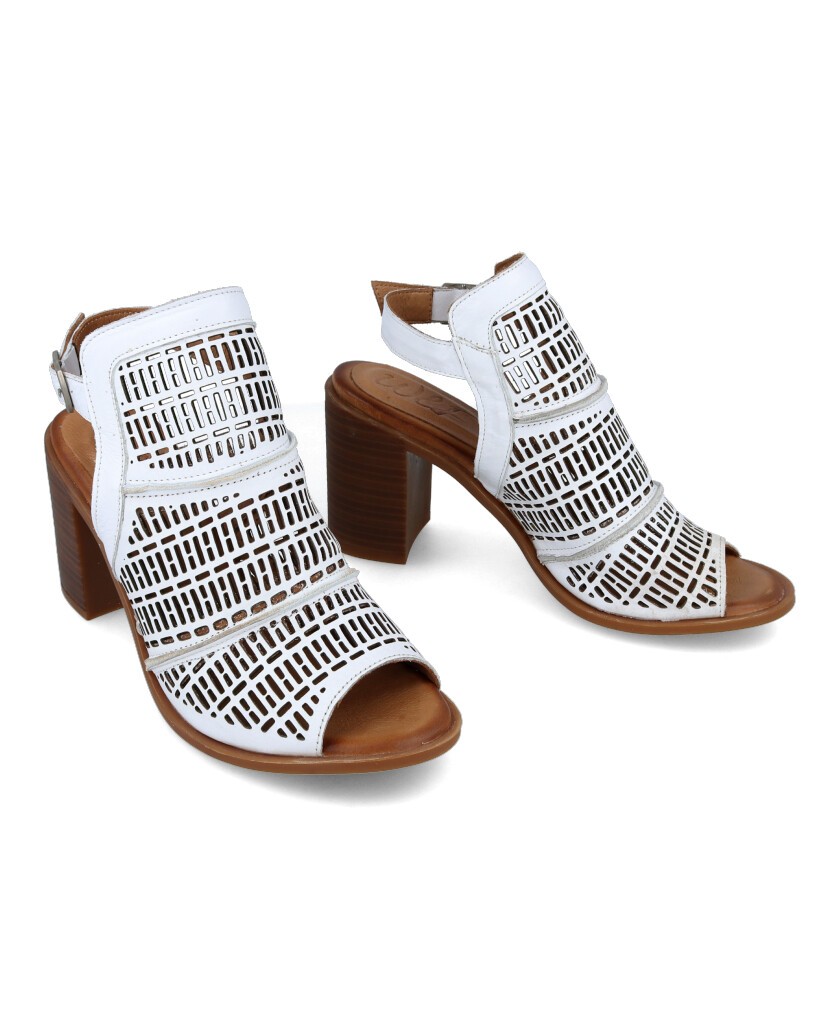 Peep toe sandals W&F 21-254