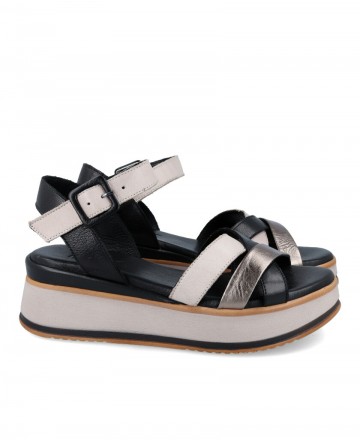 Platform sandal W&F 22229-41