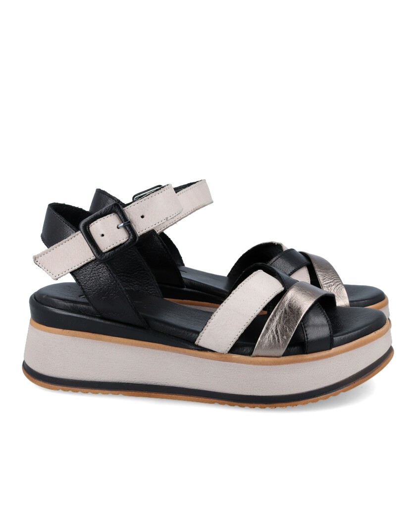 Sandalia de plataforma W&F 22229-41
