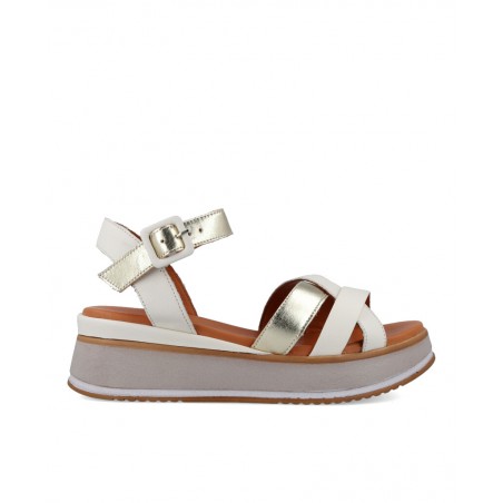 Leather sandals W&F 22229-41