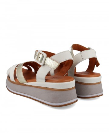 Leather sandals W&F 22229-41