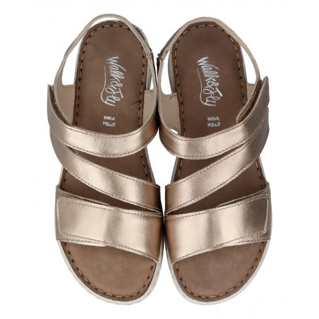 Metallic sandals Walk & Fly 3066 4720