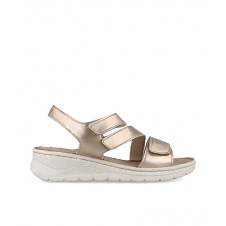 Metallic sandals Walk & Fly 3066 4720