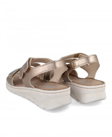 Sandalias metalizadas Walk & Fly 3066 4720