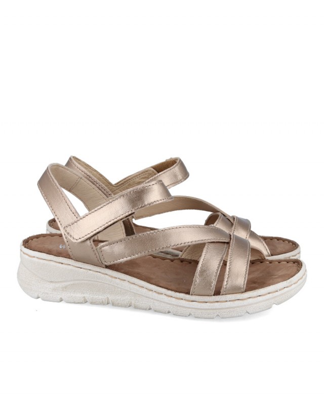 Low wedge sandals Walk & Fly 3066 4831